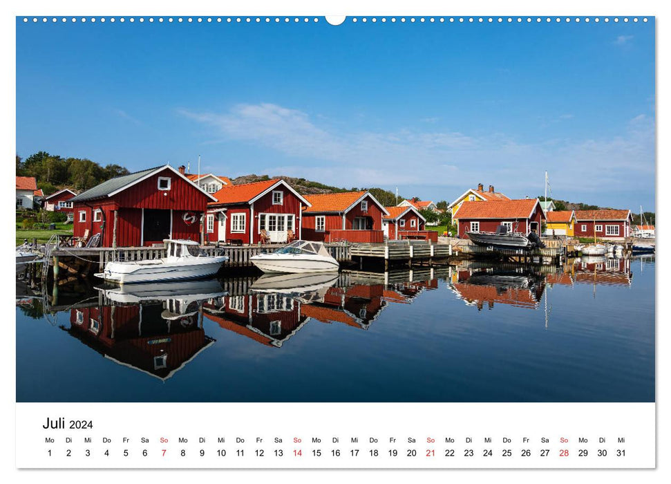 Côte Ouest en Suède (Calvendo Premium Wall Calendar 2024) 