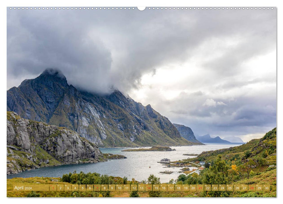 Norwegen - Mythos Landschaften (CALVENDO Premium Wandkalender 2024)