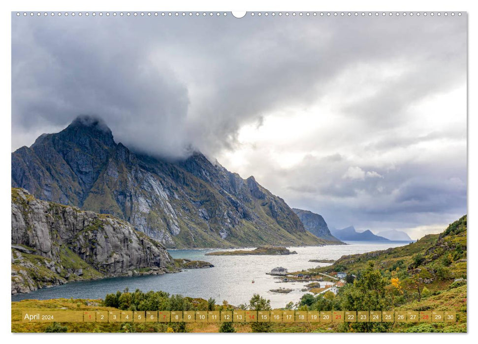 Norvège – Paysages mythiques (Calvendo Premium Wall Calendar 2024) 