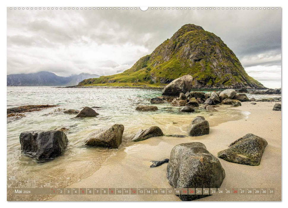 Norvège – Paysages mythiques (Calvendo Premium Wall Calendar 2024) 