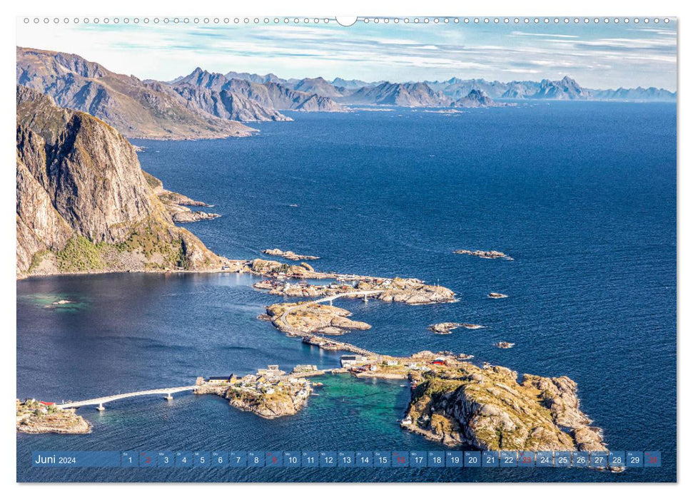 Norvège – Paysages mythiques (Calvendo Premium Wall Calendar 2024) 