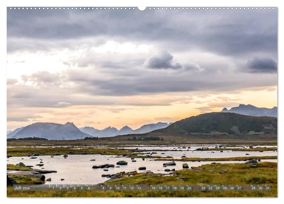 Norvège – Paysages mythiques (Calvendo Premium Wall Calendar 2024) 