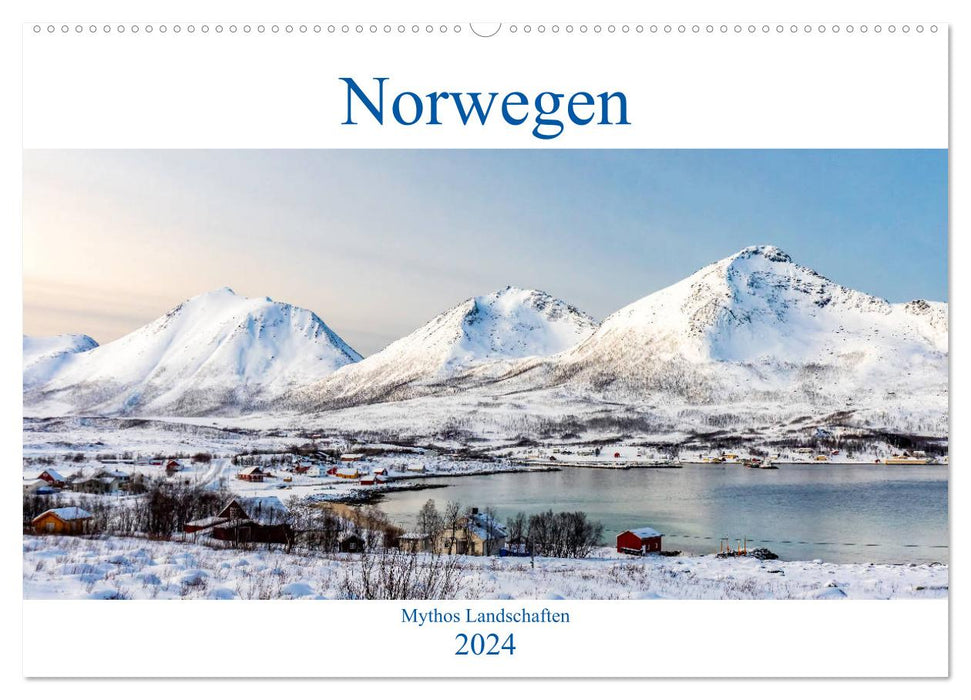 Norvège – Paysages mythiques (Calendrier mural CALVENDO 2024) 