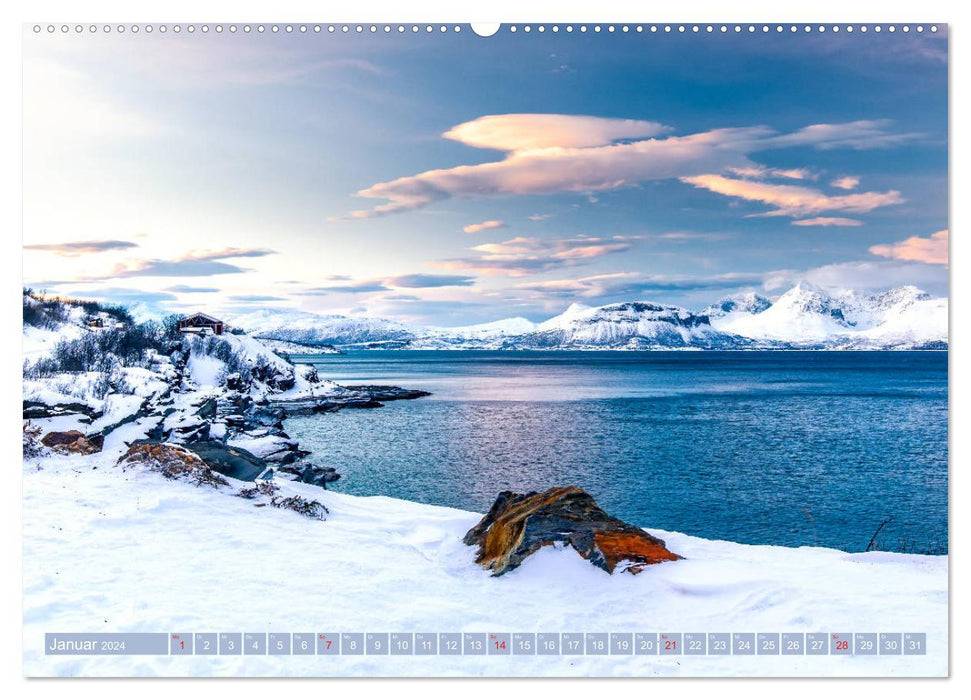 Norvège – Paysages mythiques (Calendrier mural CALVENDO 2024) 