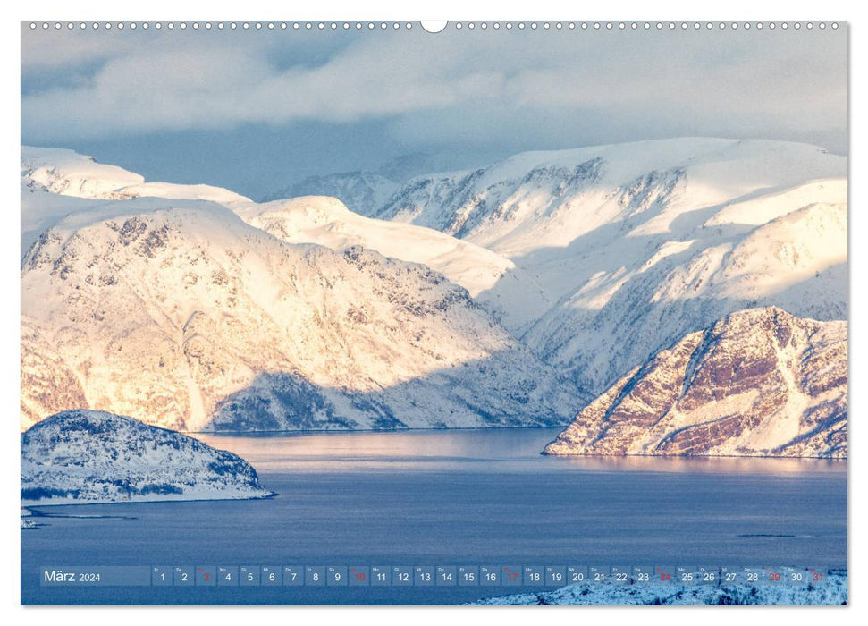 Norvège – Paysages mythiques (Calendrier mural CALVENDO 2024) 