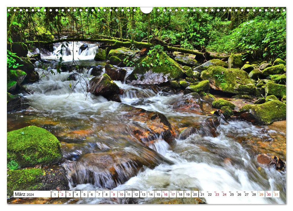 Naturparadies Kolumbien - Landschaften zum Träumen (CALVENDO Wandkalender 2024)