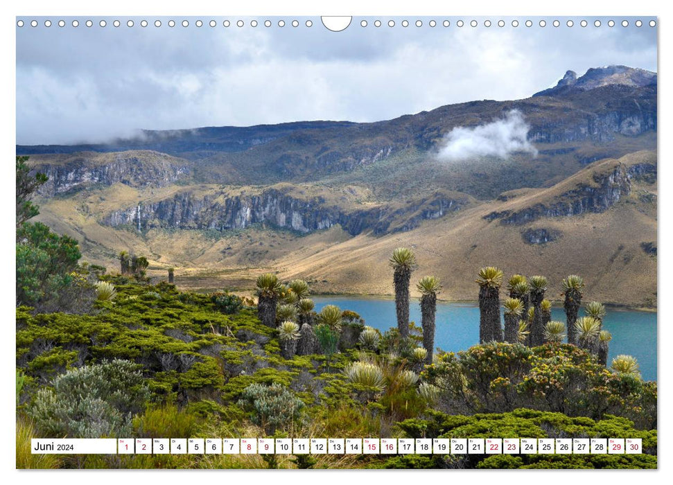 Naturparadies Kolumbien - Landschaften zum Träumen (CALVENDO Wandkalender 2024)