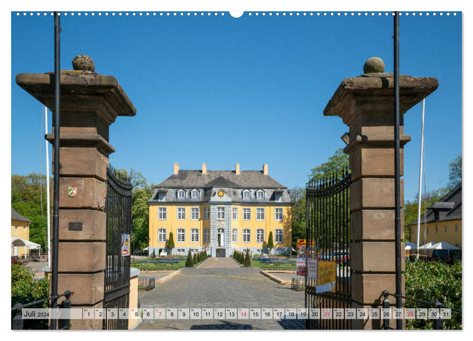 Château d'Emscher (Calvendo Premium Calendrier mural 2024) 