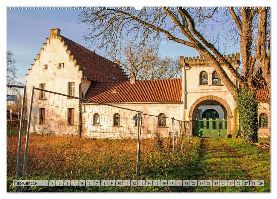 Château d'Emscher (calendrier mural CALVENDO 2024) 