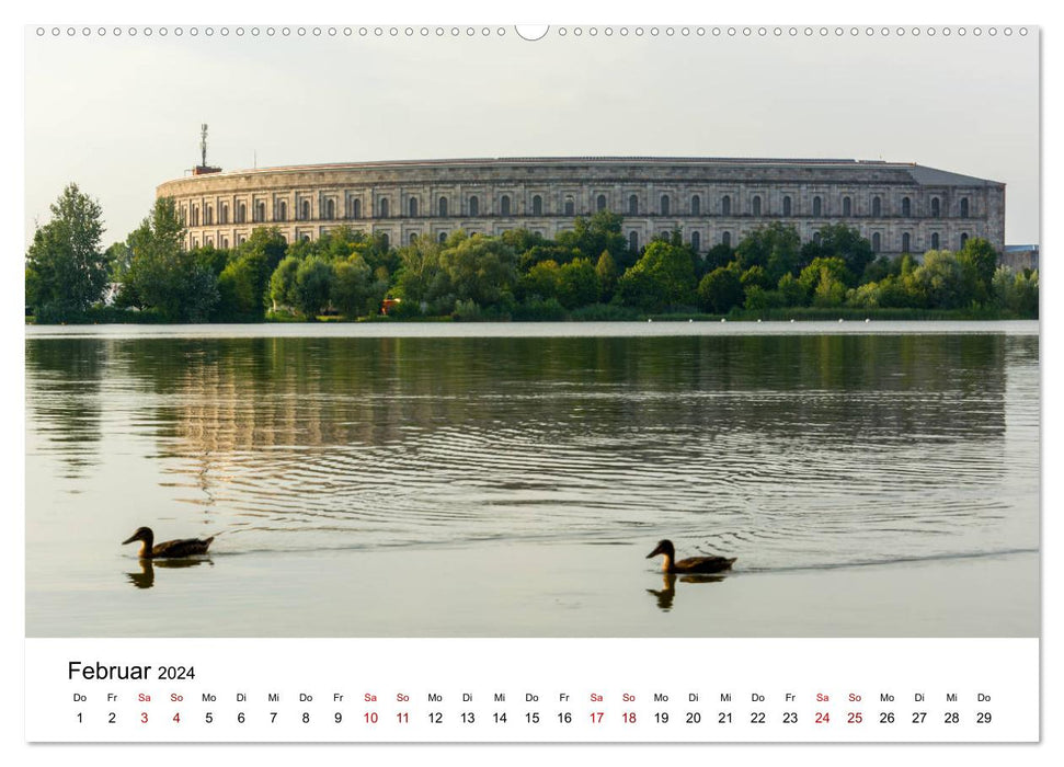 Nuremberg - Impressions d'une ville franconienne (Calvendo Premium Wall Calendar 2024) 