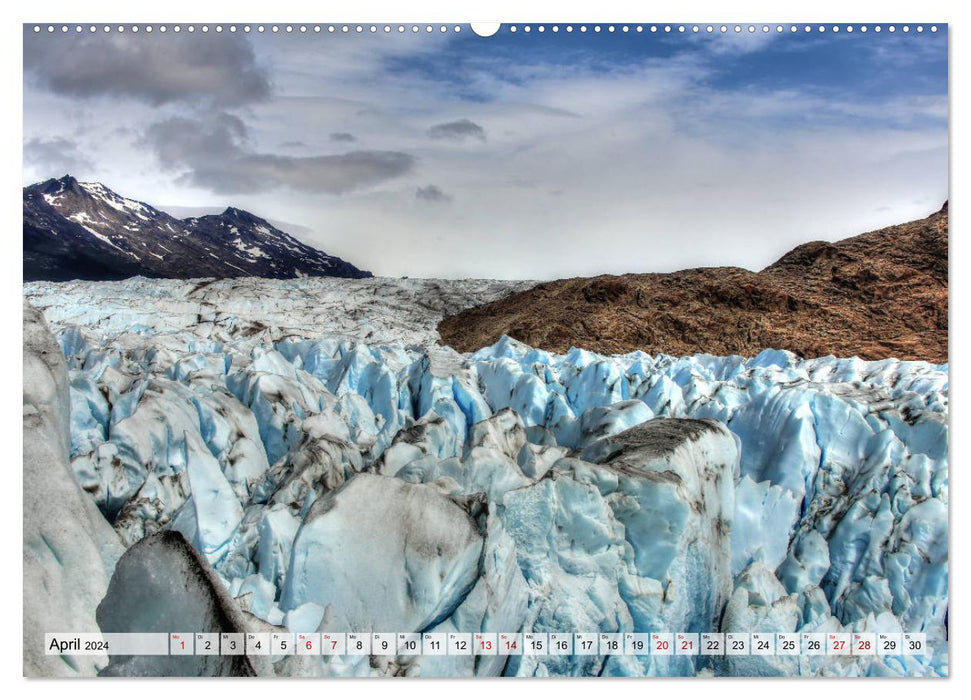 Patagonien - wildes und weites Land (CALVENDO Wandkalender 2024)