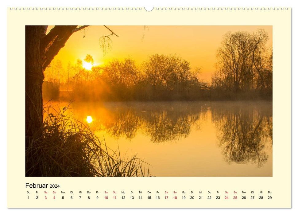Malerische Sonnenuntergänge (CALVENDO Wandkalender 2024)