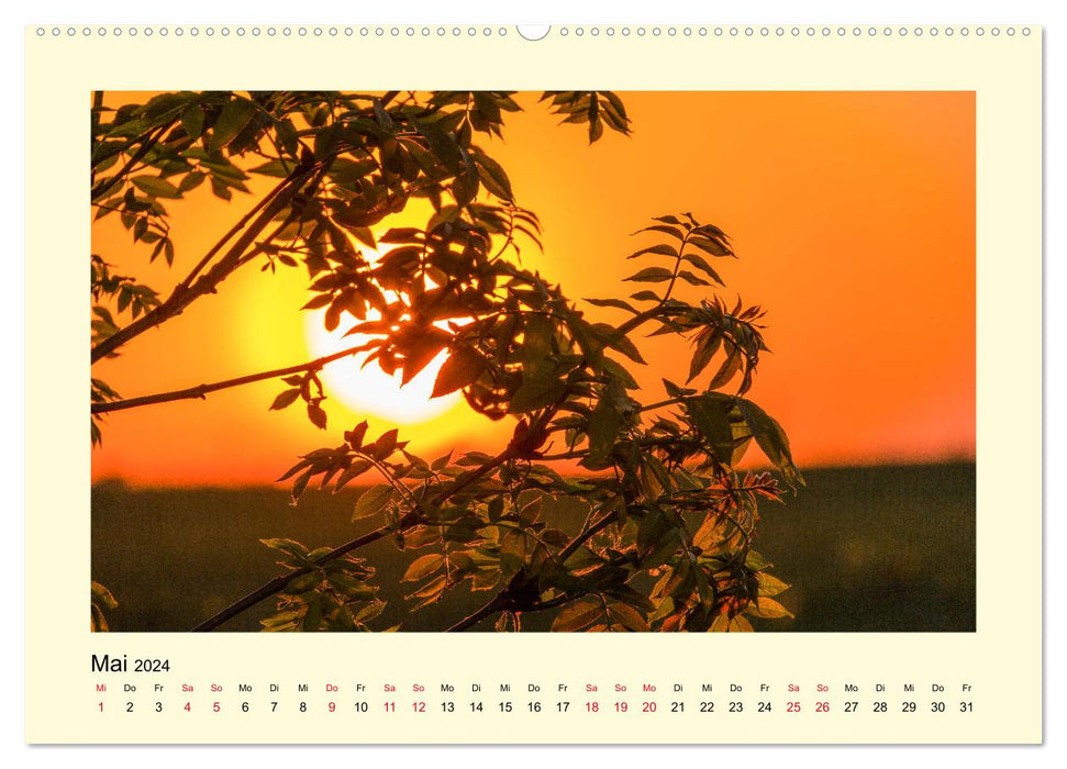 Malerische Sonnenuntergänge (CALVENDO Wandkalender 2024)