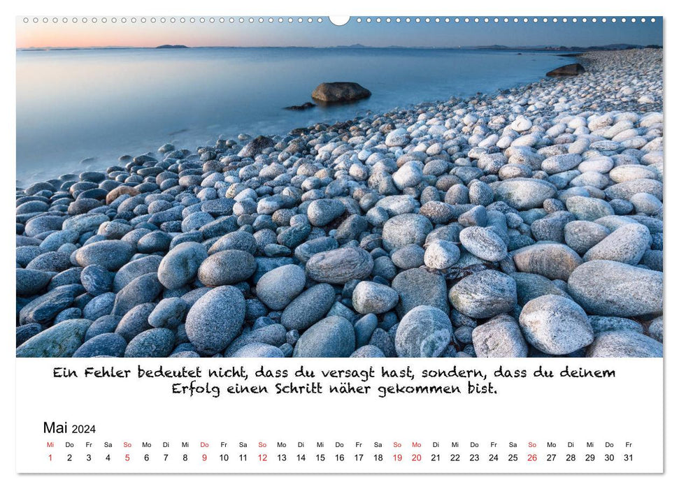 Meditation Wasser (CALVENDO Wandkalender 2024)