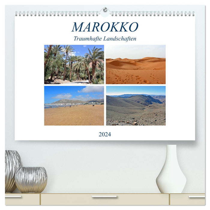 MAROC, paysages oniriques (Calendrier mural CALVENDO Premium 2024) 