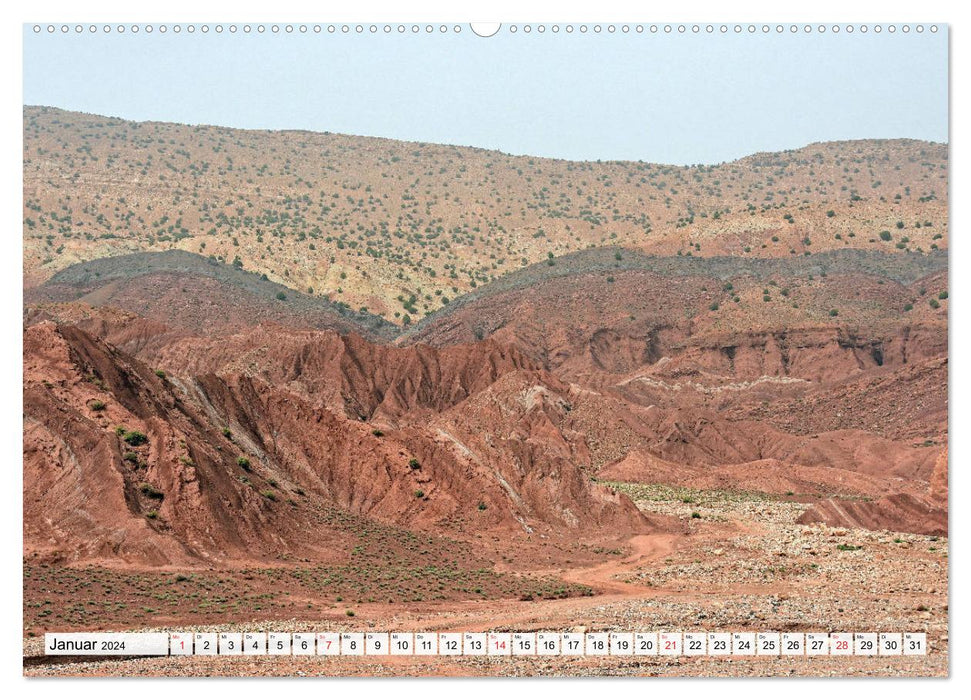 MAROC, paysages oniriques (Calendrier mural CALVENDO Premium 2024) 