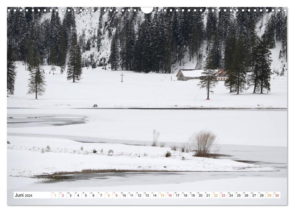 Tannheim im Tal, da wo viele Urlaub machen. (CALVENDO Wandkalender 2024)