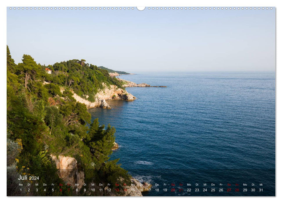Segeln in Kroatien (CALVENDO Premium Wandkalender 2024)
