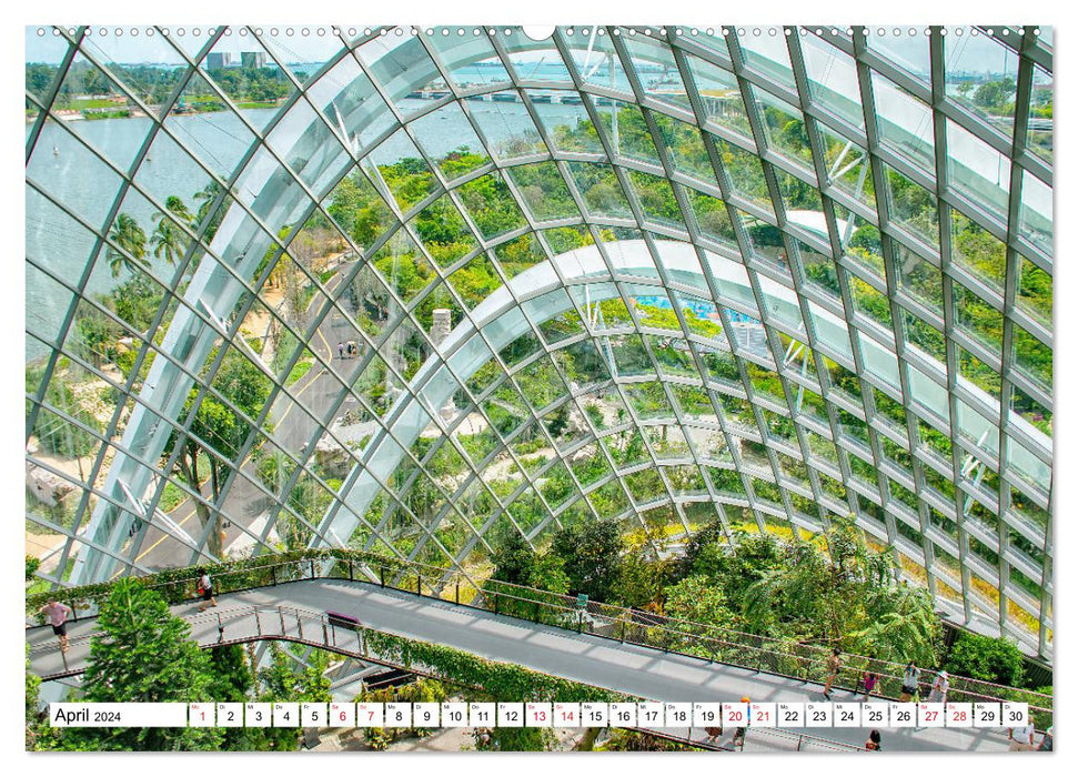 Singapur - faszinierende Stadt (CALVENDO Premium Wandkalender 2024)