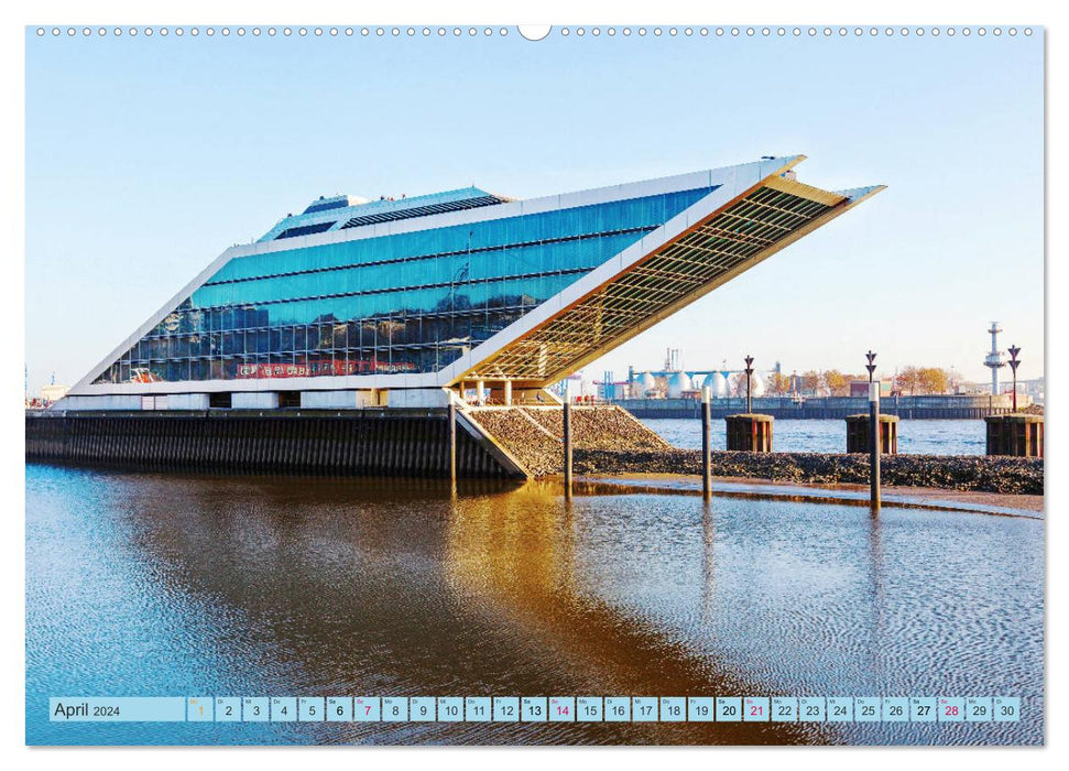 High-Tech-Architektur - Impressionen eines modernen Baustils (CALVENDO Wandkalender 2024)