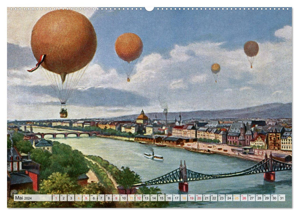 L'Allemagne à l'époque impériale (calendrier mural CALVENDO 2024) 