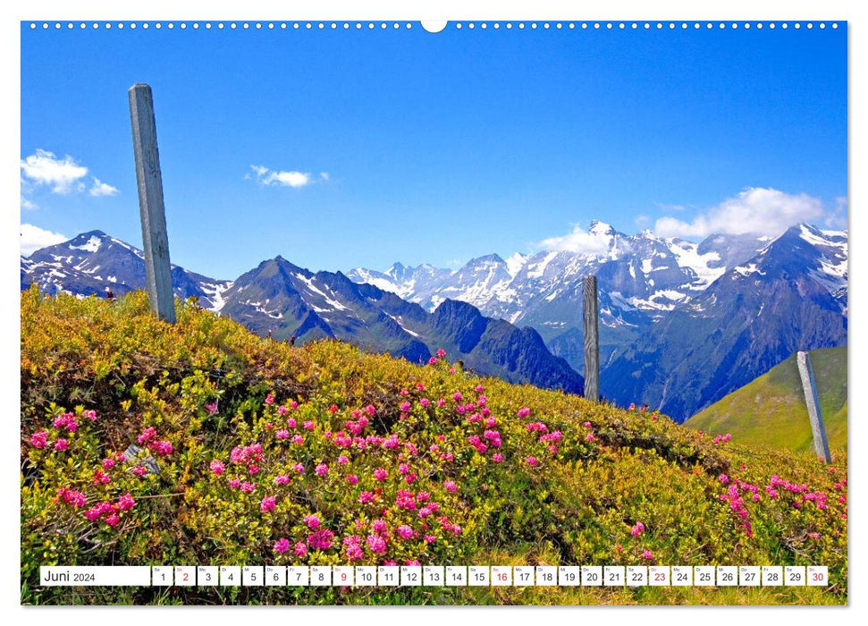 Salutations de Rauris (Calendrier mural CALVENDO Premium 2024) 