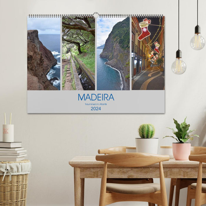 MADEIRA, Trauminsel im Atlantik (CALVENDO Wandkalender 2024)