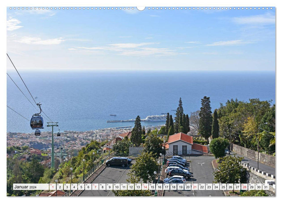 MADEIRA, Trauminsel im Atlantik (CALVENDO Wandkalender 2024)