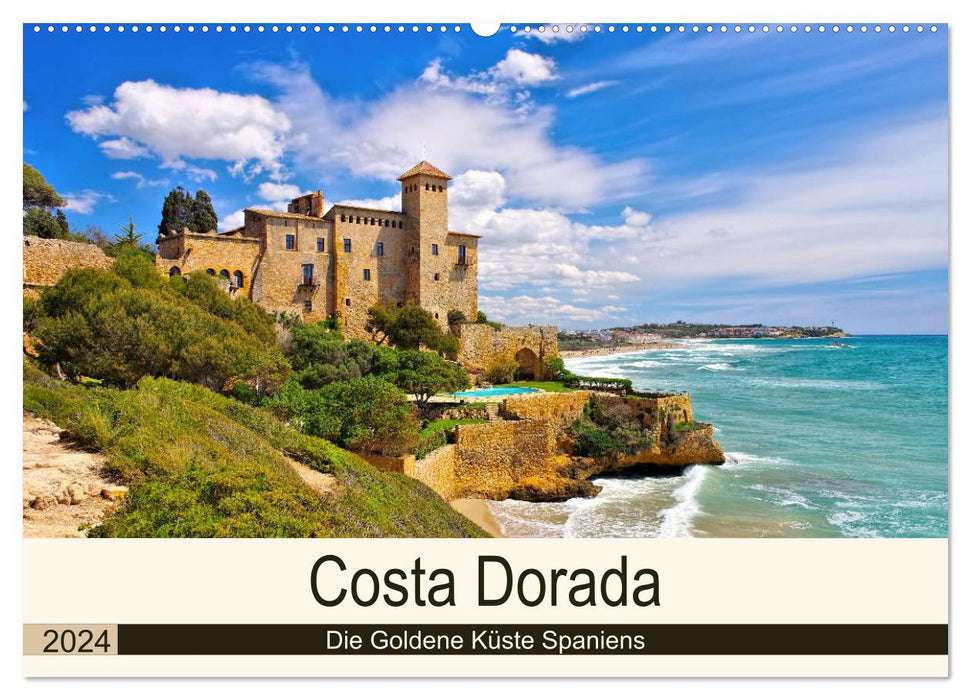 Costa Dorada - Die Goldene Küste Spaniens (CALVENDO Wandkalender 2024)