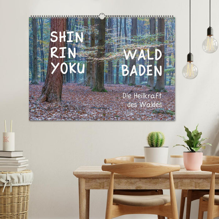 Shinrin yoku - Waldbaden 2024 (CALVENDO Wandkalender 2024)