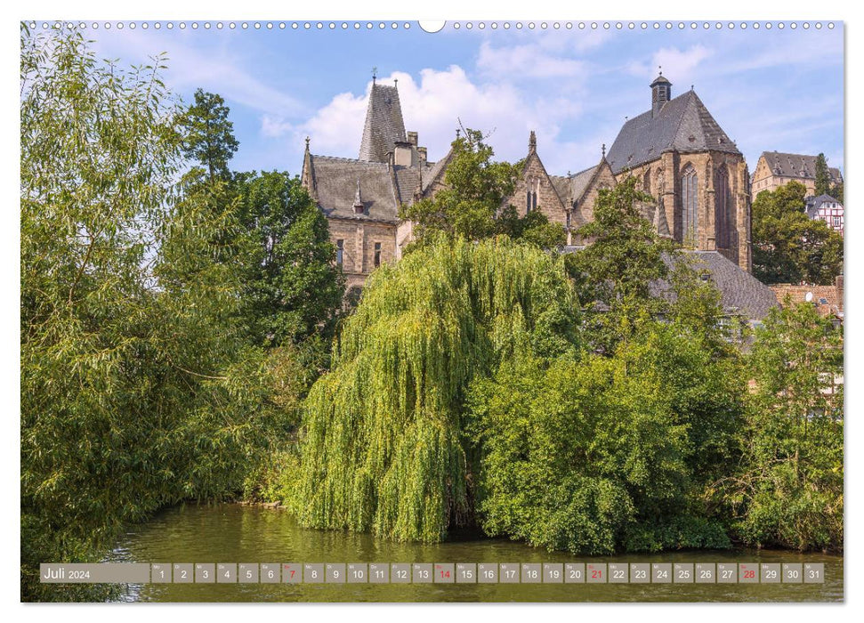 Marburg an der Lahn (Calvendo Premium Calendrier mural 2024) 