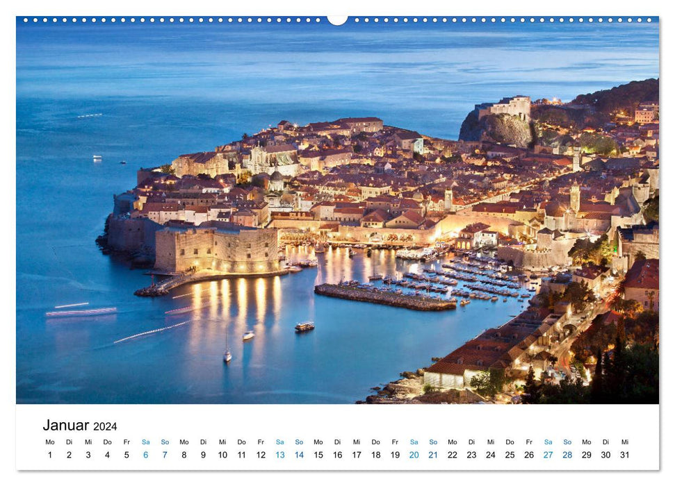 Jewels of the Balkans (CALVENDO Premium Wall Calendar 2024) 