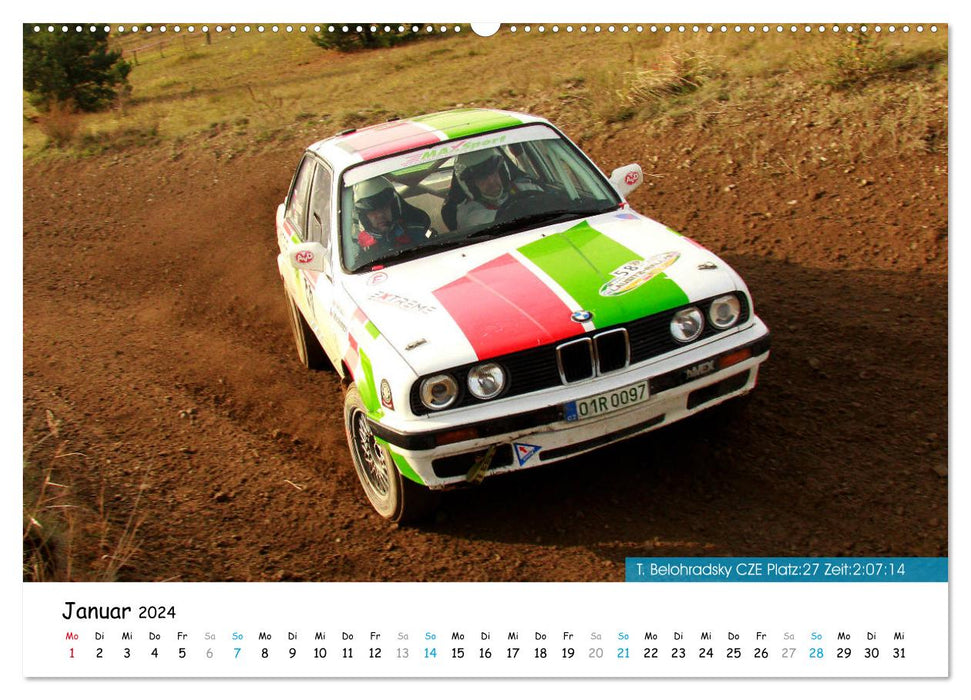 Lausitz-Rallye Kalender (CALVENDO Premium Wandkalender 2024)