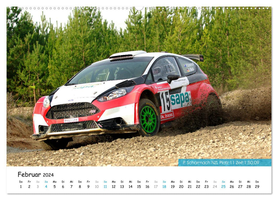Lausitz-Rallye Kalender (CALVENDO Premium Wandkalender 2024)