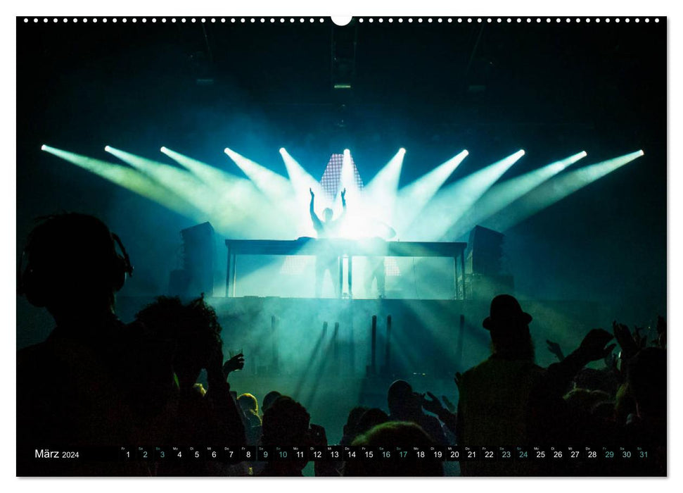DJ Liveact (CALVENDO Premium Wandkalender 2024)