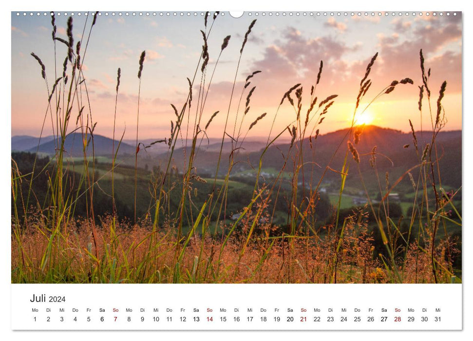 Mein Sauerland (CALVENDO Premium Wandkalender 2024)