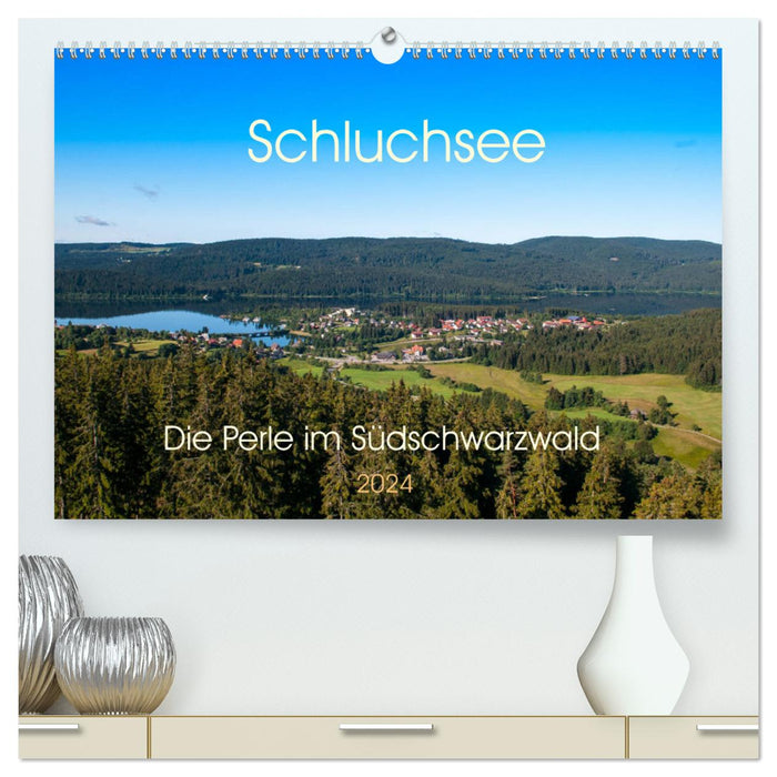 Schluchsee Naturpark Südschwarzwald (CALVENDO Premium Wandkalender 2024)