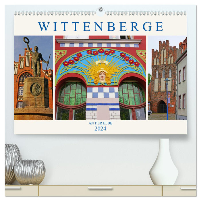 Wittenberge an der Elbe (CALVENDO Premium Wandkalender 2024)