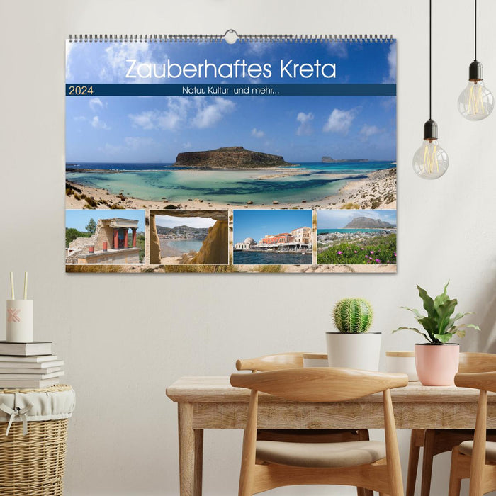 Zauberhaftes Kreta (CALVENDO Wandkalender 2024)