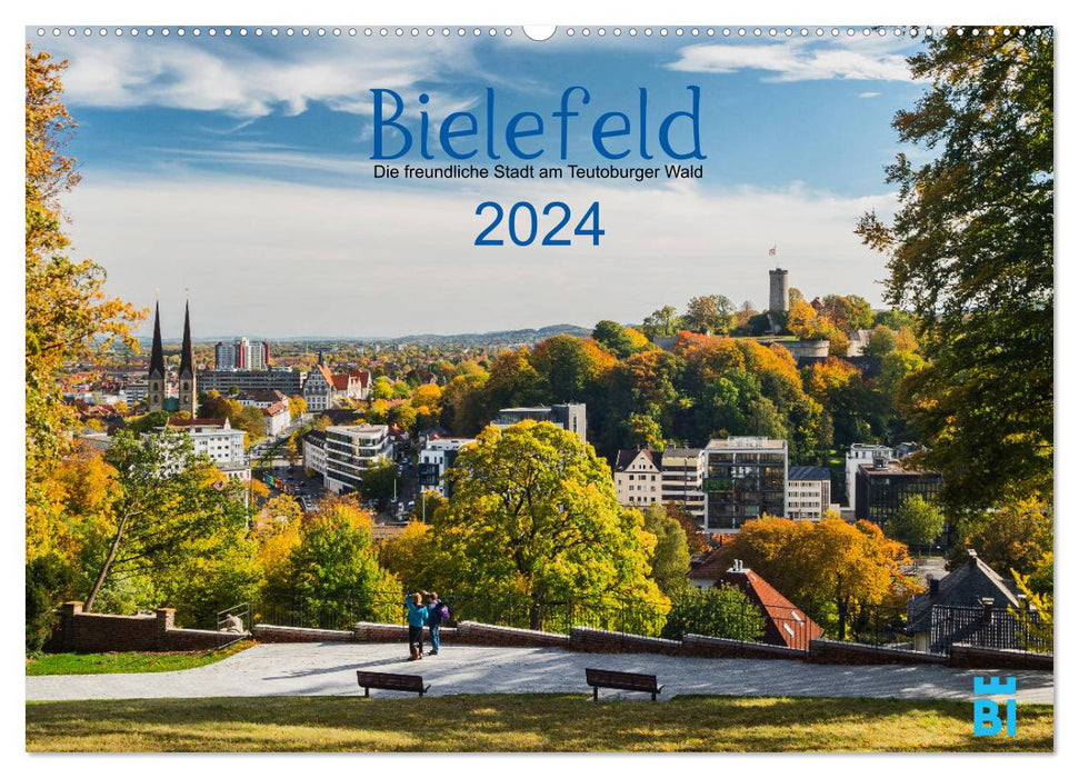 Bielefeld - Die freundliche Stadt am Teutoburger Wald (CALVENDO Wandkalender 2024)