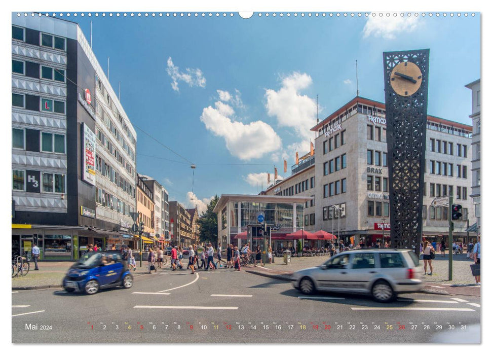 Bielefeld - Die freundliche Stadt am Teutoburger Wald (CALVENDO Wandkalender 2024)