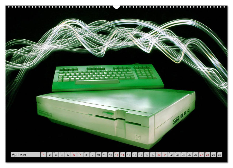 Computer der 80er (CALVENDO Wandkalender 2024)