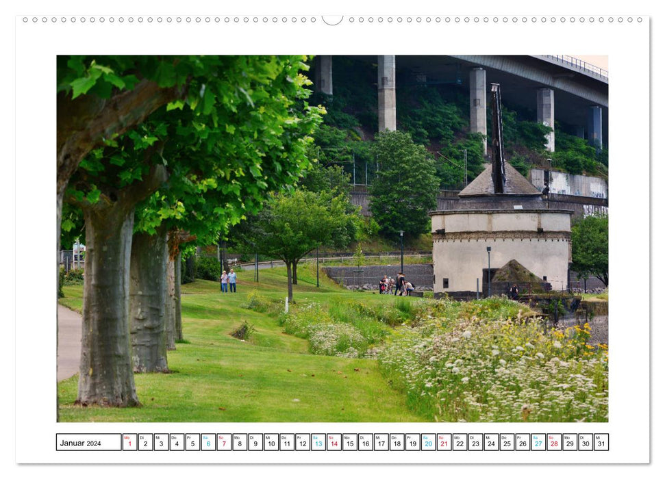 Andernach - Ansichtssache (CALVENDO Premium Wandkalender 2024)