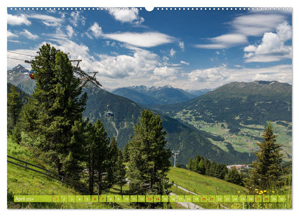 Pitztal en images (Calendrier mural CALVENDO Premium 2024) 