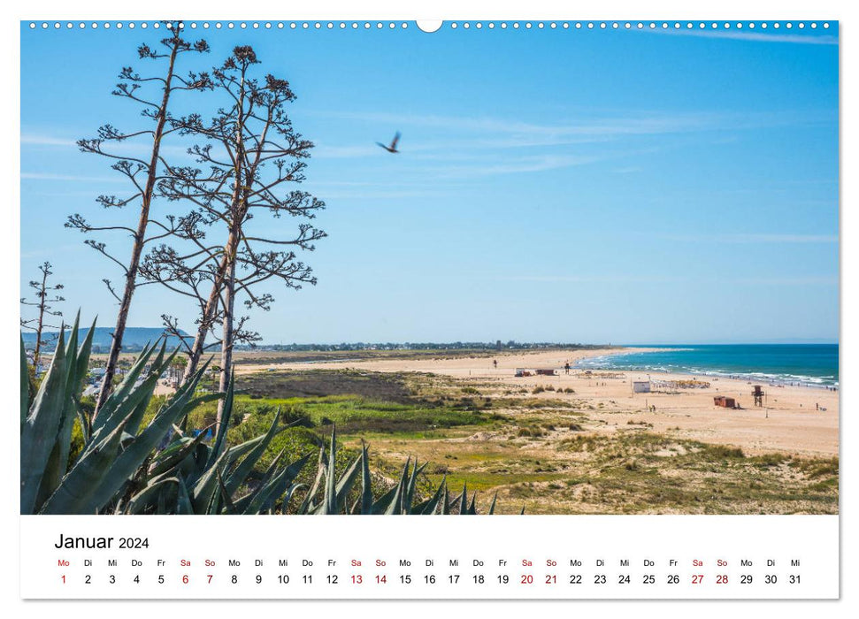 Andalusien - Landschaften rund um Conil de la Frontera (CALVENDO Premium Wandkalender 2024)