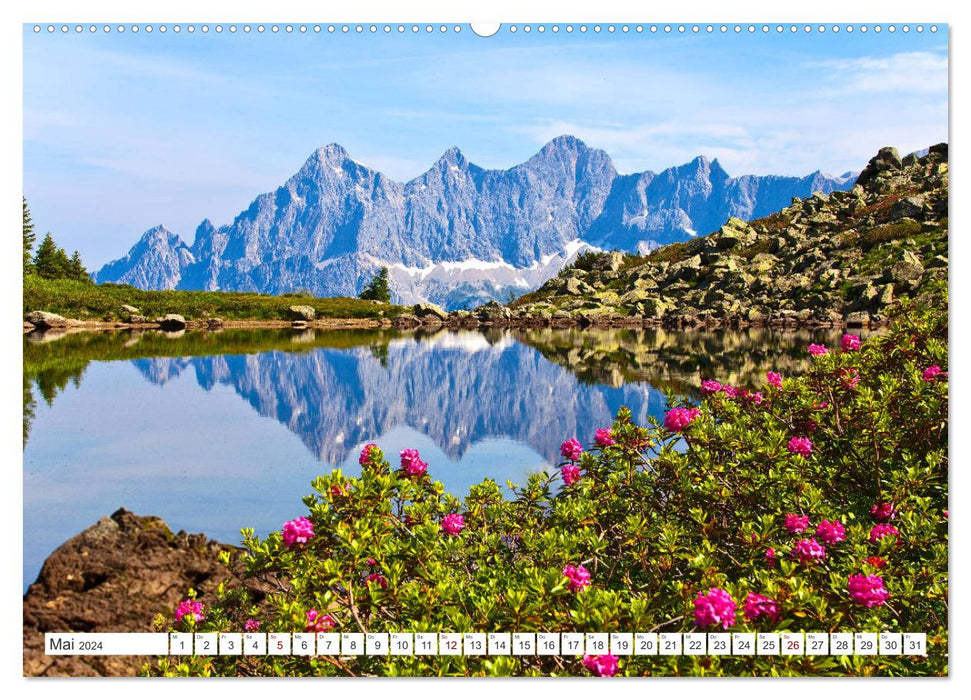 Ennstaler Bergseen in den Schladminger Tauern (CALVENDO Premium Wandkalender 2024)