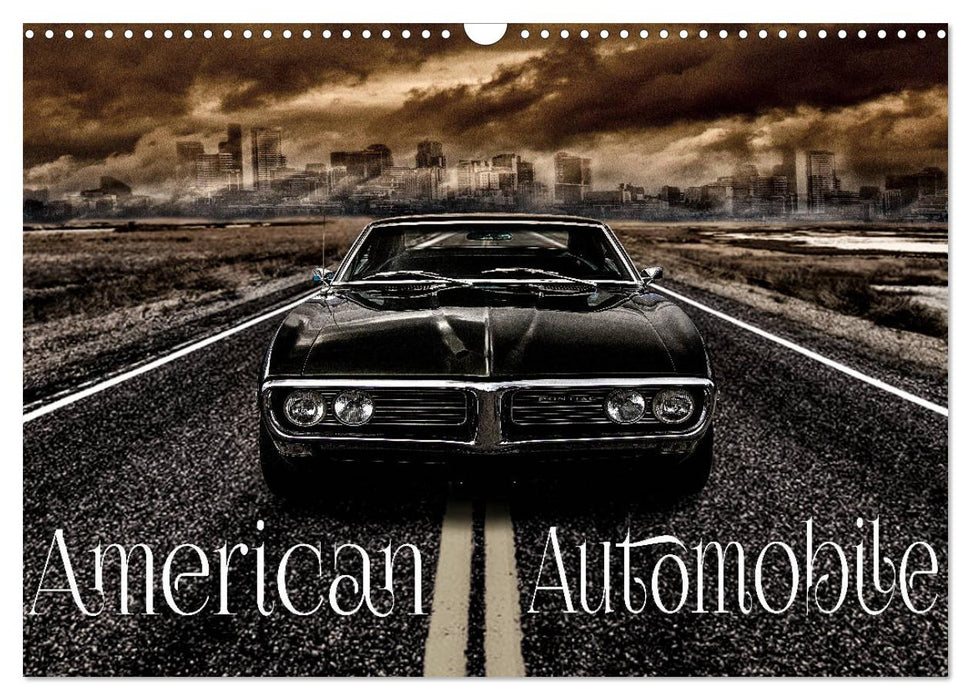 American Automobile (CALVENDO Wandkalender 2024)