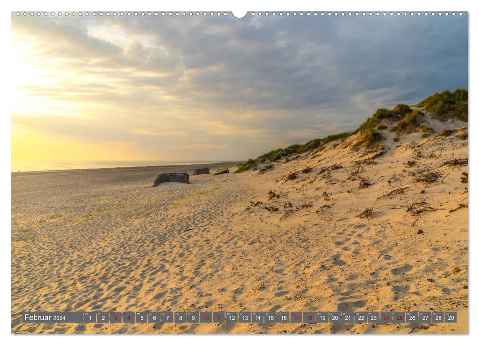 Dänemark - Die wunderschöne Westküste (CALVENDO Wandkalender 2024)