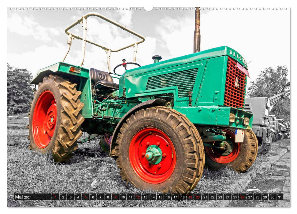 Tractor lovers (CALVENDO wall calendar 2024) 