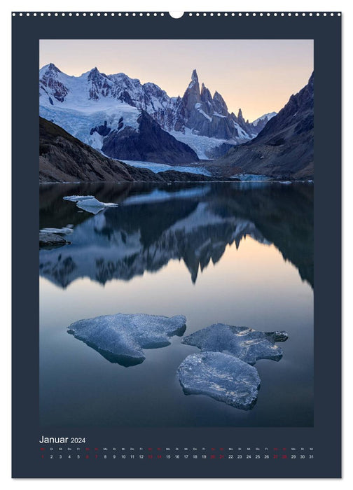 Patagonien: Sehnsuchtsziel am Ende der Welt (CALVENDO Wandkalender 2024)